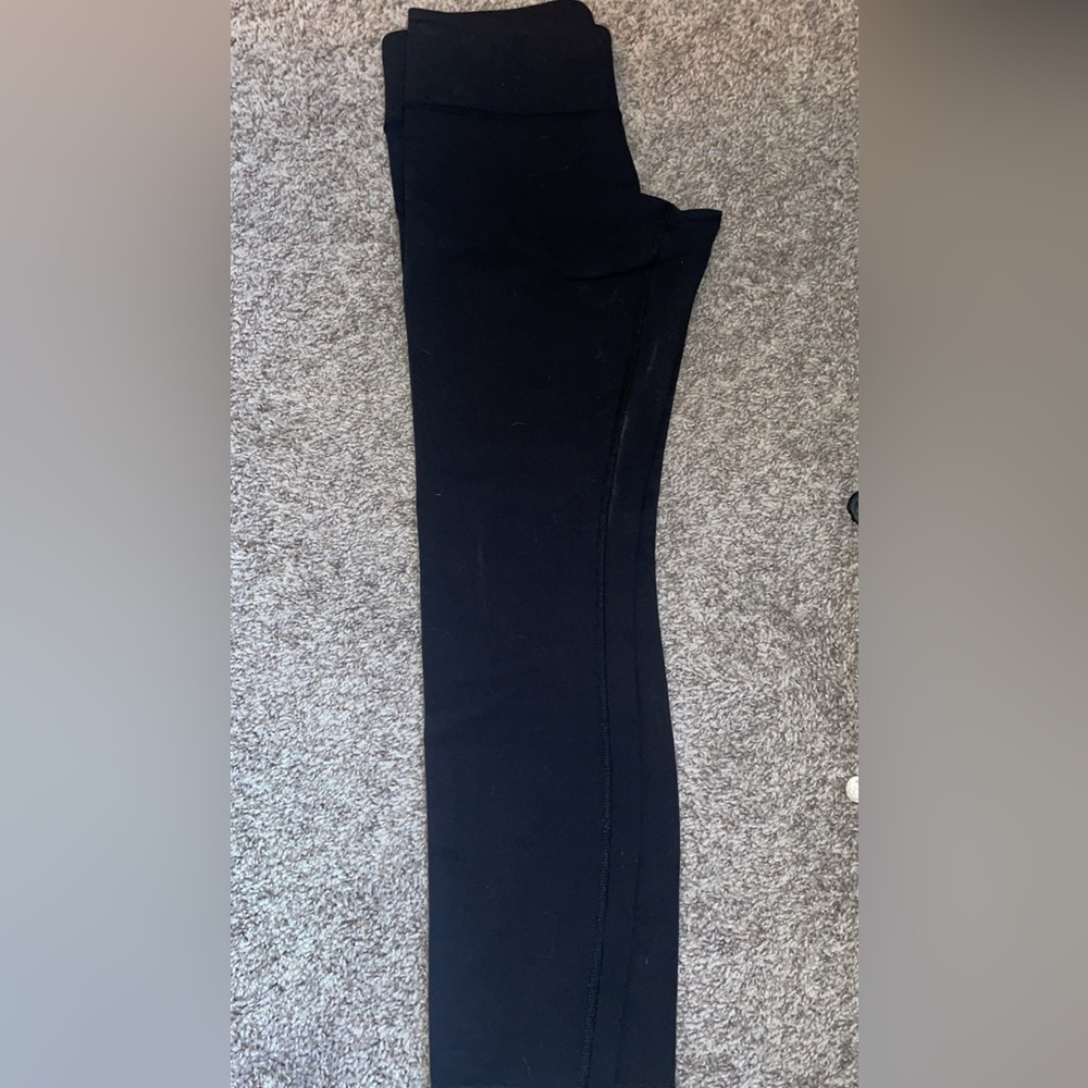 Lululemon leggings. Black. Size 6